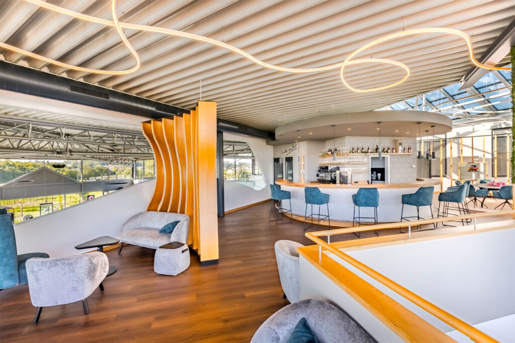 Interieur des Bistros