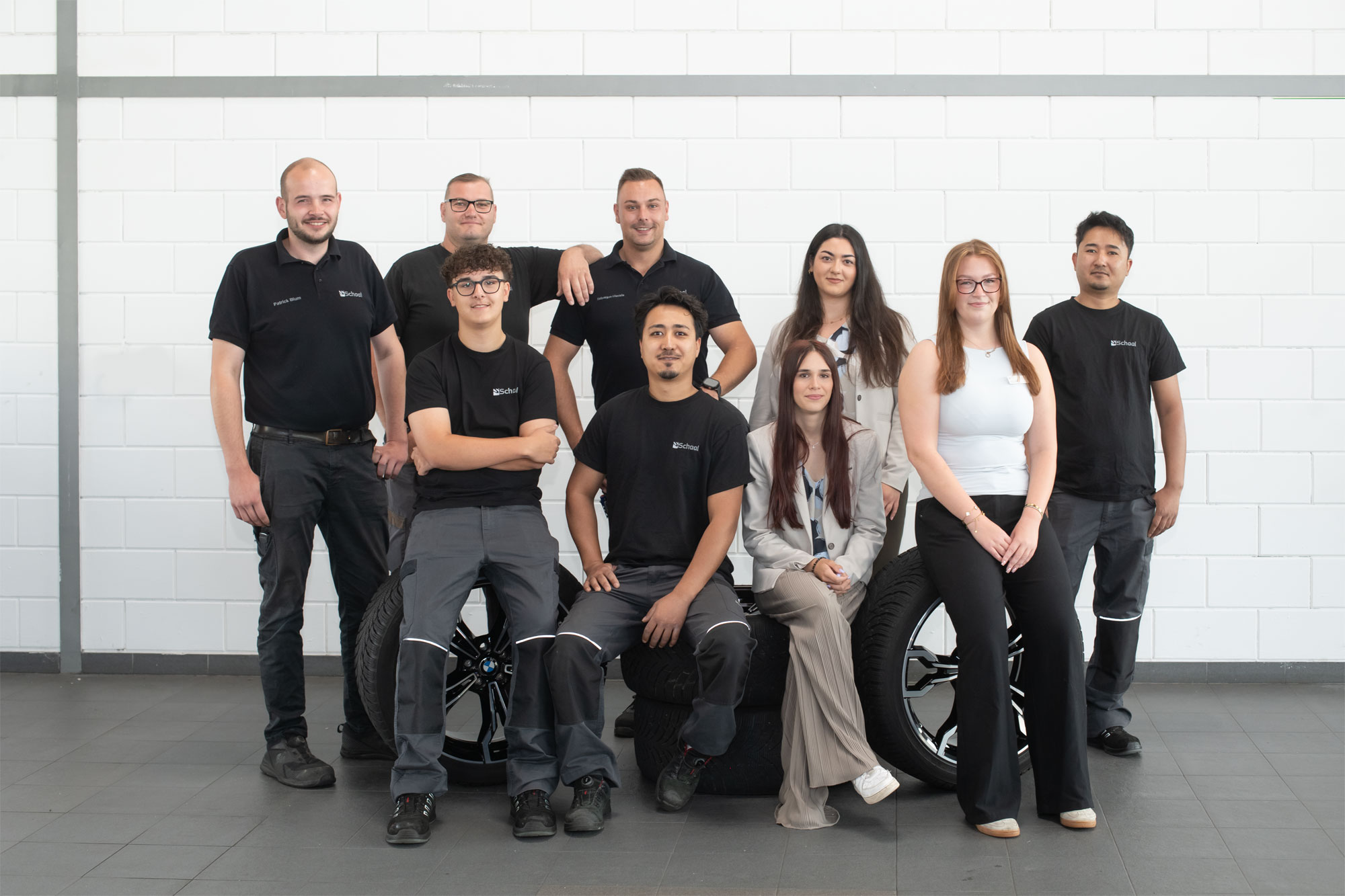 Diveres Mitarbeiter-Team