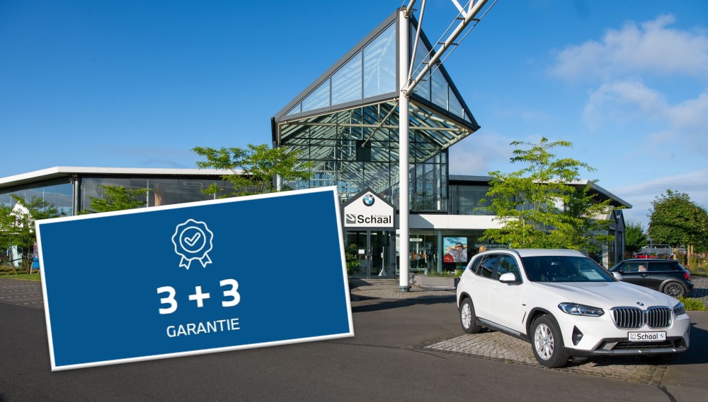 3+3 Signet vor Foto Autohaus Schaal