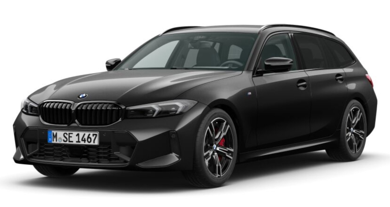 BMW 320d Touring schwarz