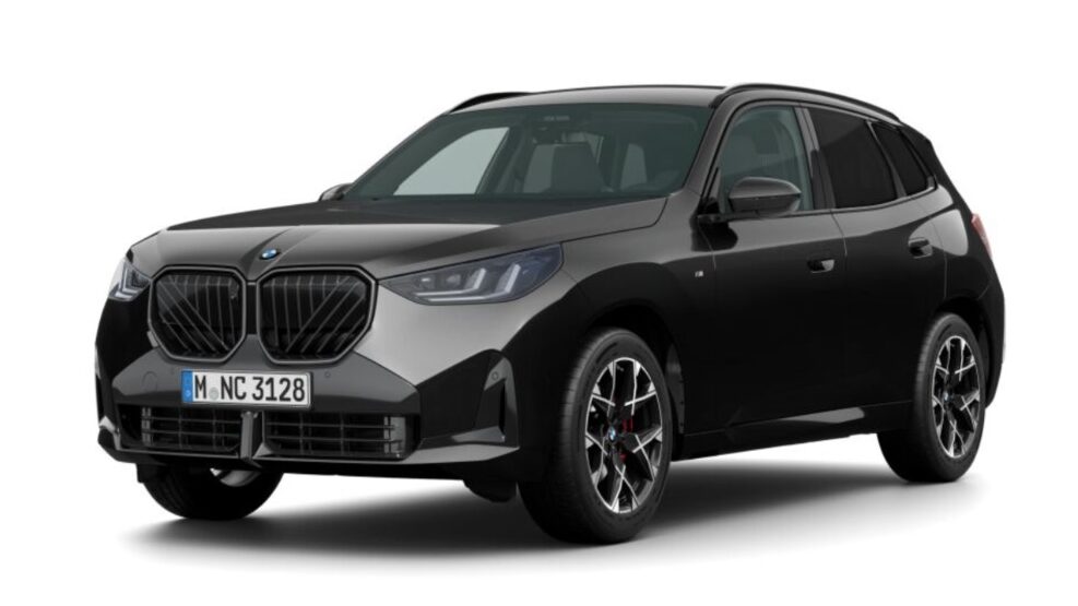 BMW X3 schwarz Leasingangebot