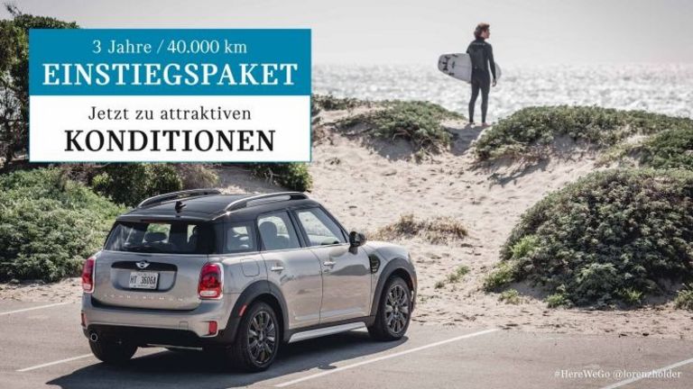 MINI zu attraktiven Konditionen - Einstigspaket