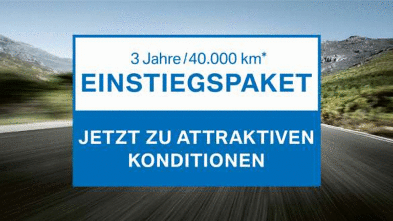 Grafik: 3-Jahre Einstiegspaket zu attraktiven Konditionen