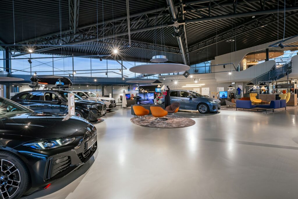 Blick in den Showroom